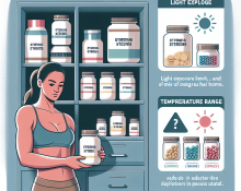 Caractéristiques de la conservation du Mélange de stéroïdes à domicile