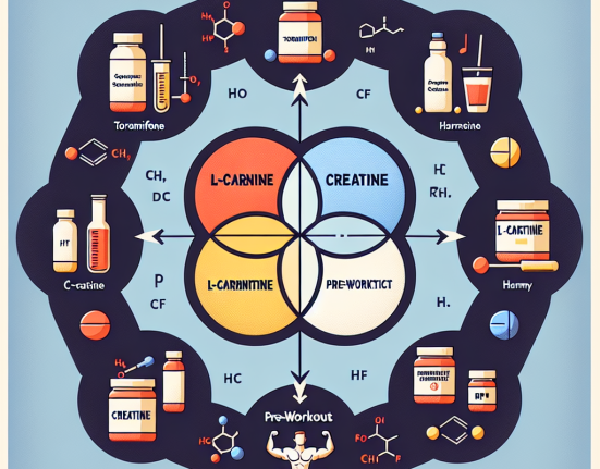 Compatibilité du Toremifeno avec la L-Carnitine, la Créatine et le pré-exercice