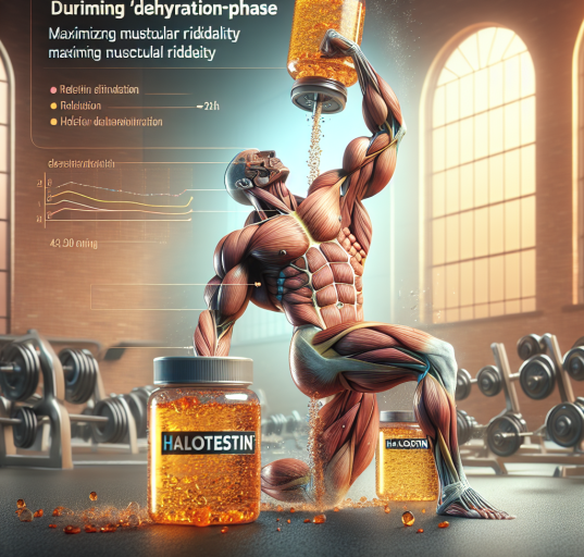 Halotestin pendant la « déshydratation » : maximiser la rigidité musculaire