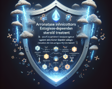 Inhibiteurs de l'aromatase as a protection against estrogen-dependent adverse reactions during steroid treatment