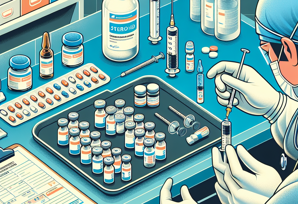 Injection de stéroïdes en combinaison avec d'autres agents pharmacologiques