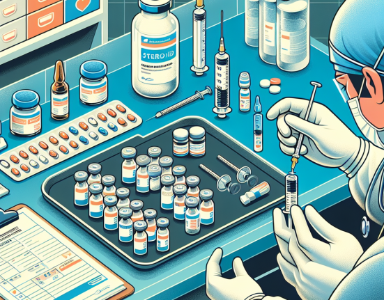 Injection de stéroïdes en combinaison avec d'autres agents pharmacologiques
