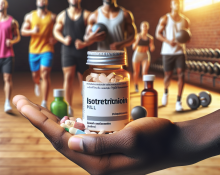 Isotrétinoïne en association avec d'autres médicaments pour les sportifs