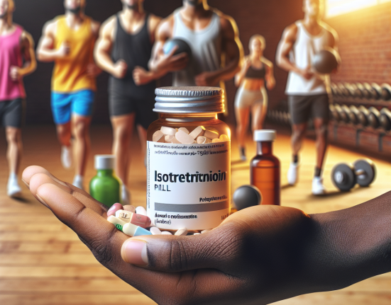 Isotrétinoïne en association avec d'autres médicaments pour les sportifs