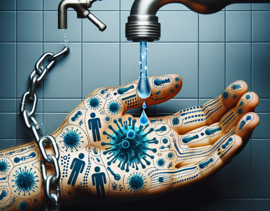 L'Eau germicide peut-elle entraîner une dépendance ou une accoutumance de la peau ?