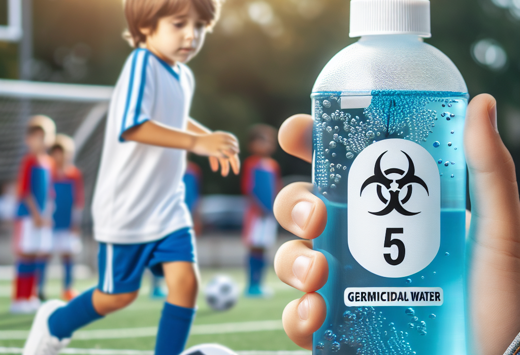 L'Eau germicide peut-elle être utilisée pour les enfants qui font du sport ?