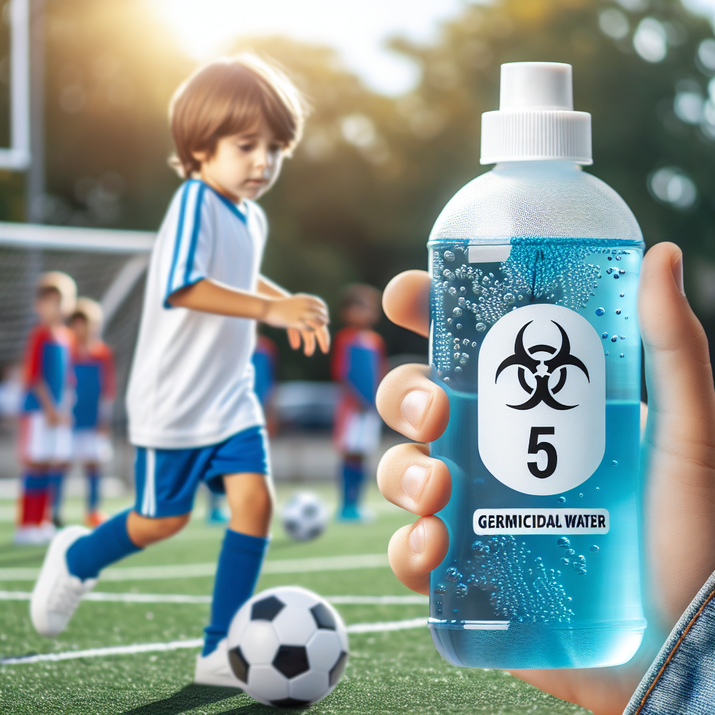 L'Eau germicide peut-elle être utilisée pour les enfants qui font du sport ?