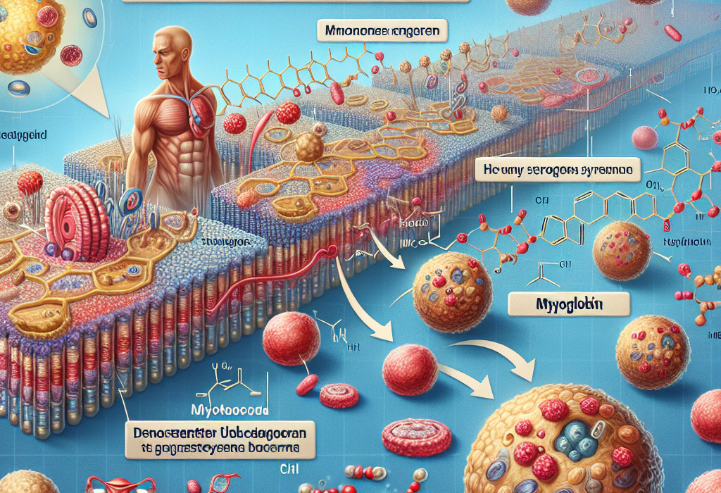 Comment l'undécanoate de testostérone affecte la synthèse de la myoglobine