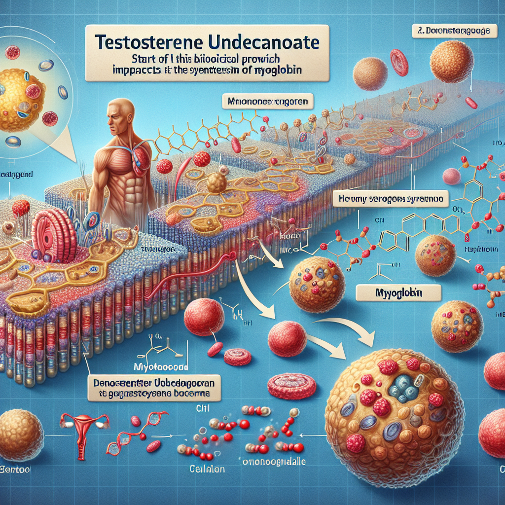 Comment l'undécanoate de testostérone affecte la synthèse de la myoglobine