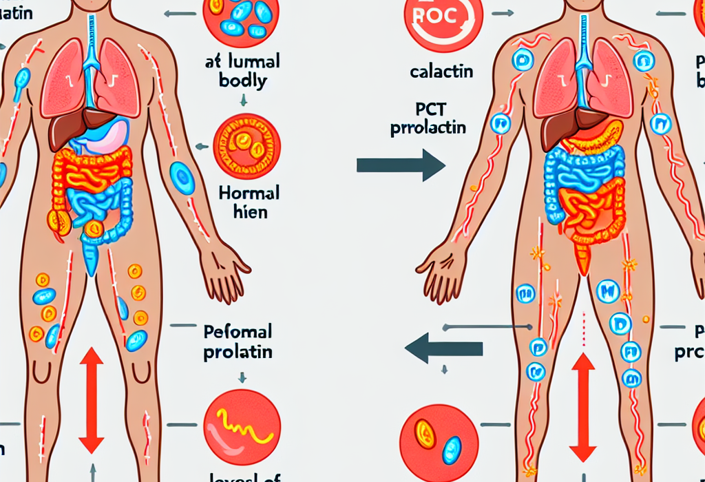 Comment la PCT influence le taux de prolactine