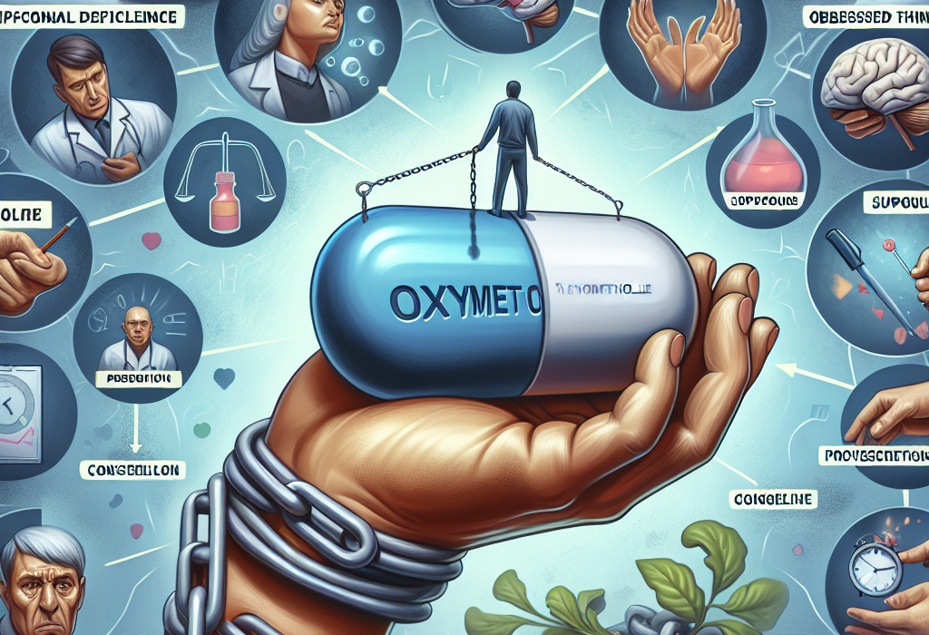Dépendance psychologique aux comprimés d'oxymétholone : signes et prévention