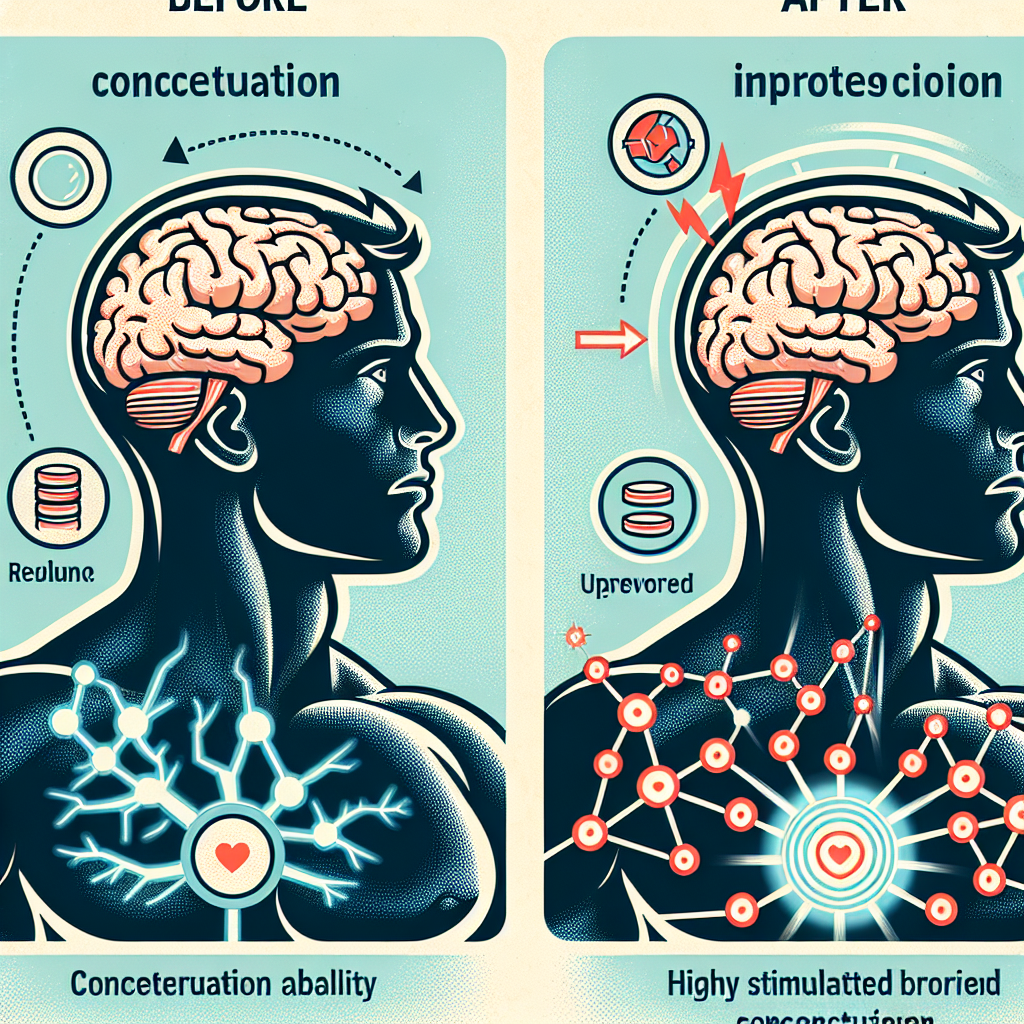 Effet du propionate de testostérone sur la capacité de concentration