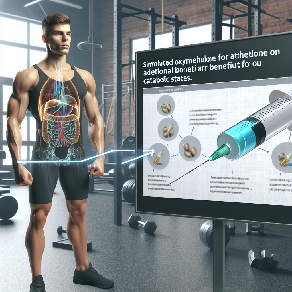 L'injection d'oxymétholone, un atout supplémentaire pour les états cataboliques chez les sportifs