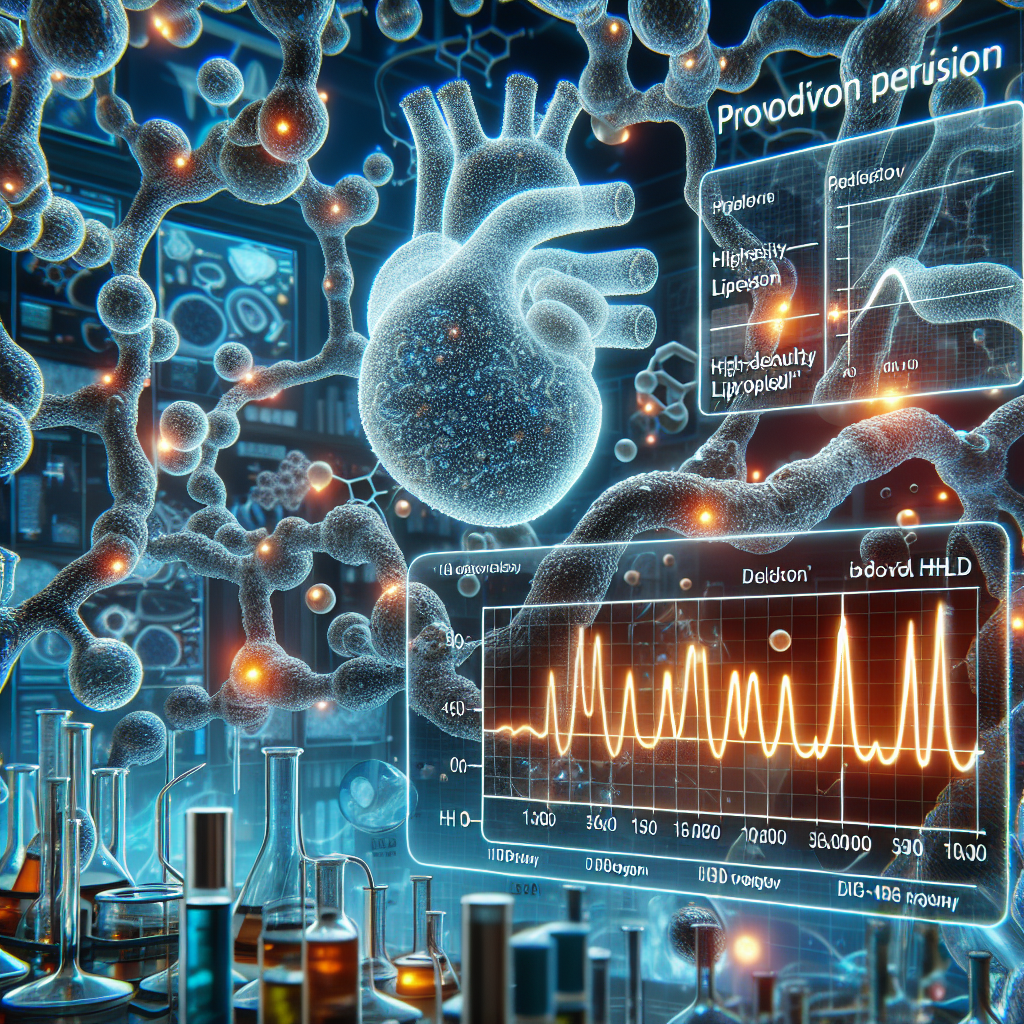 Perfusion de Proviron à haute densité Taux de lipoprotéines HDL