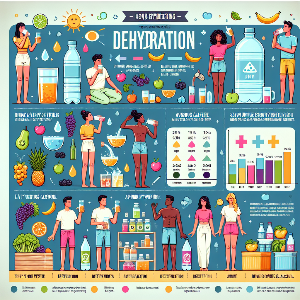 Comment éviter la déshydratation pendant une cure détox