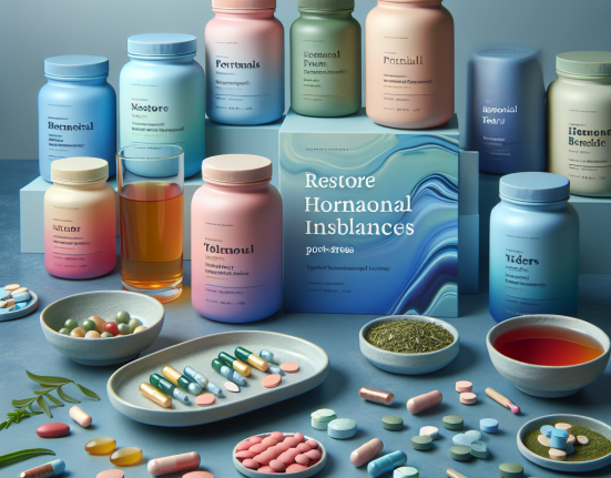 Compléments alimentaires pour rétablir les niveaux hormonaux après un stress