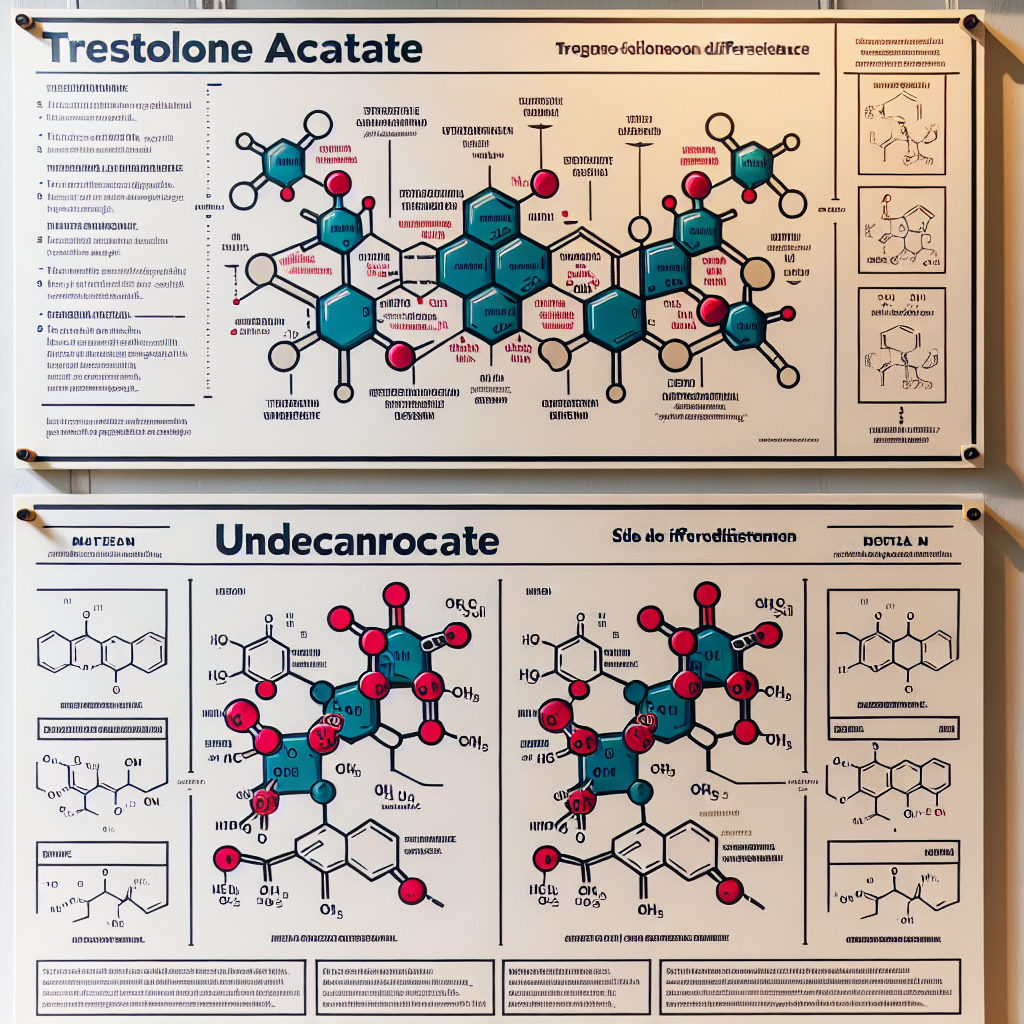 Différences entre l'acétate de Trestolone et l'undécanoate