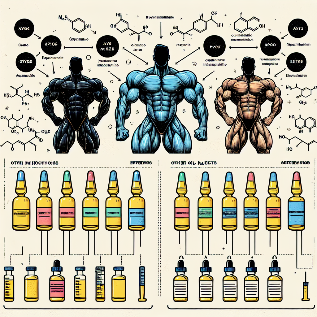 Différences entre Synthol et d'autres injections d'huile