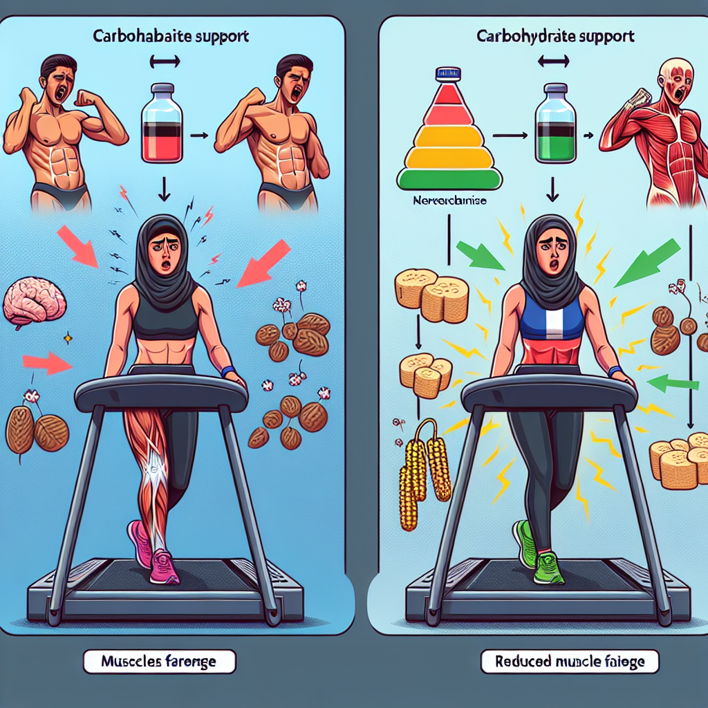 Effet du soutien glucidique sur la réduction de la fatigue musculaire lors d'entraînements intensifs
