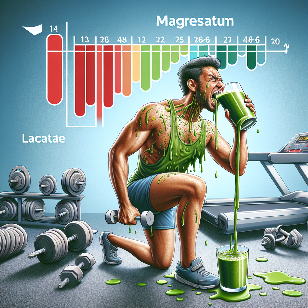 L'utilisation du magnésium pour réduire le taux de lactate après un entraînement intensif