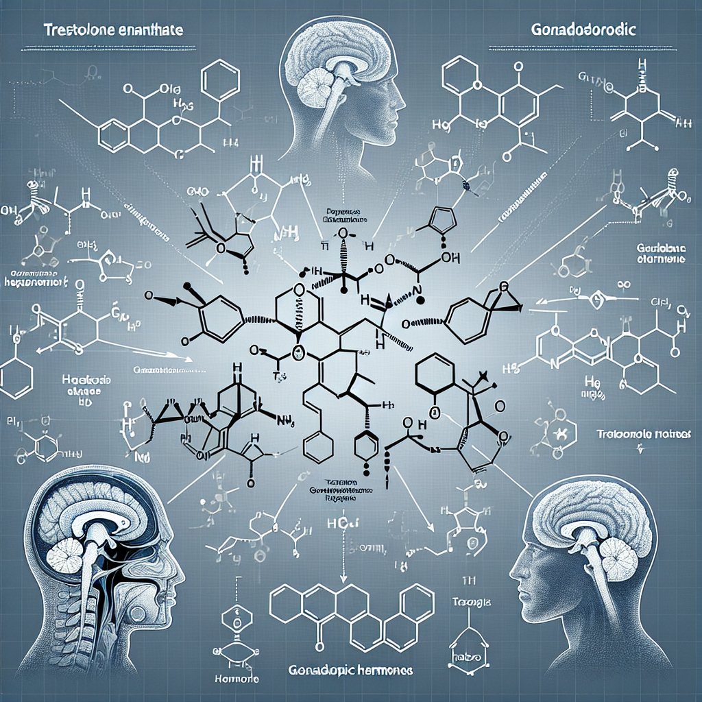 Relation entre l'énanthate de tréstolone et les hormones gonadotrophiques