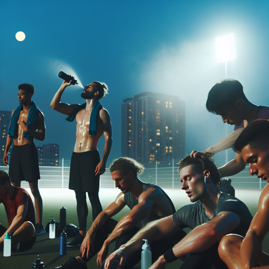 Sprays et récupération nocturne après l'entraînement