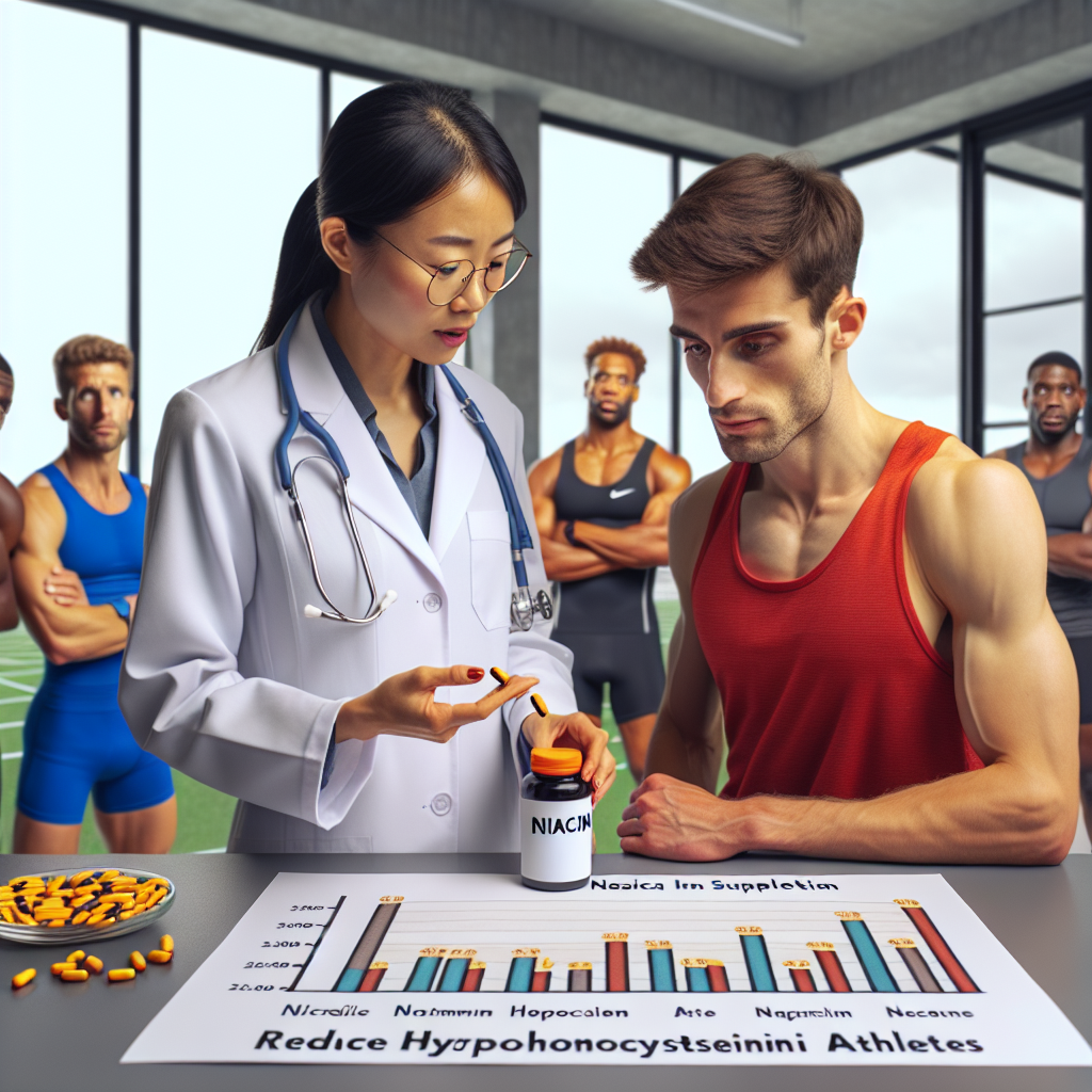 Utilisation de la niacine pour réduire l'hyperhomocystéinémie chez les athlètes