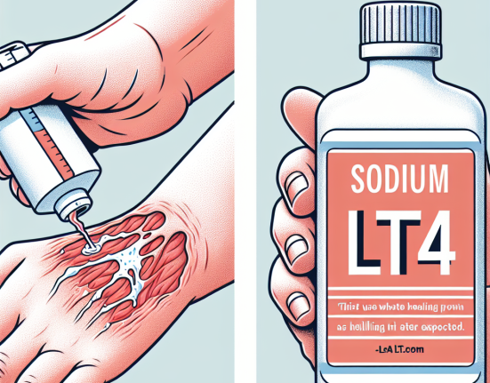 Utilisation de LT4 sodique en cas de ralentissement de la guérison après une blessure