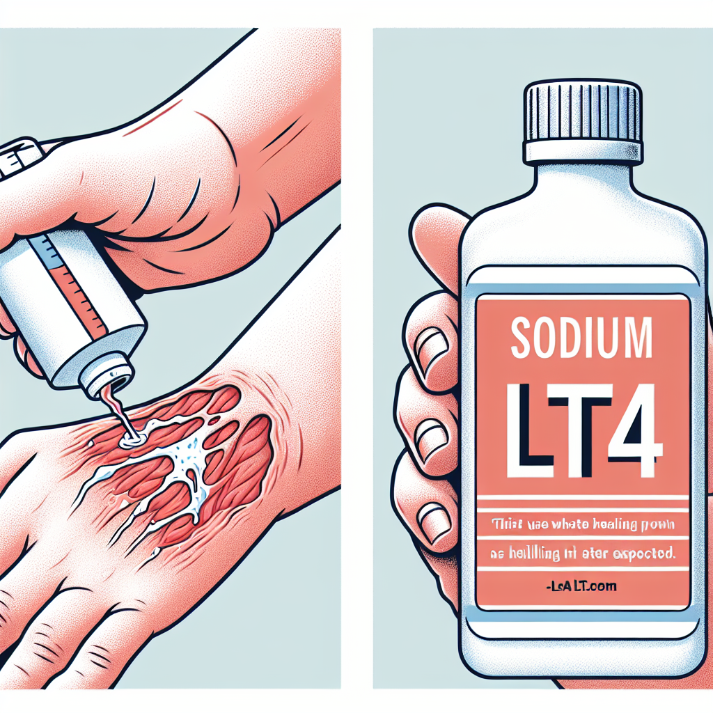 Utilisation de LT4 sodique en cas de ralentissement de la guérison après une blessure