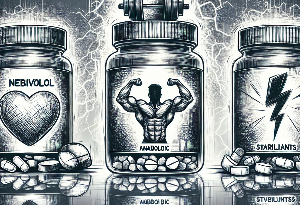 Utilisation du nébivolol en association avec des anabolisants et des stimulants