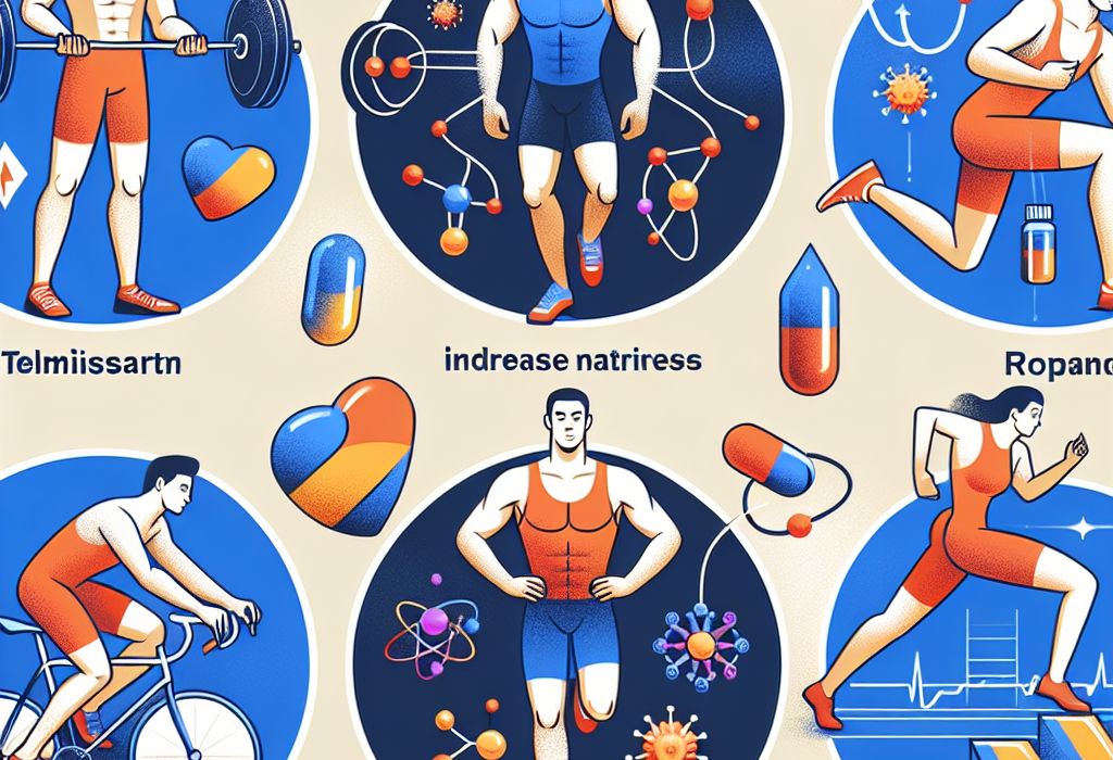 Utilisation du telmisartan pour augmenter la natriurèse chez les sportifs