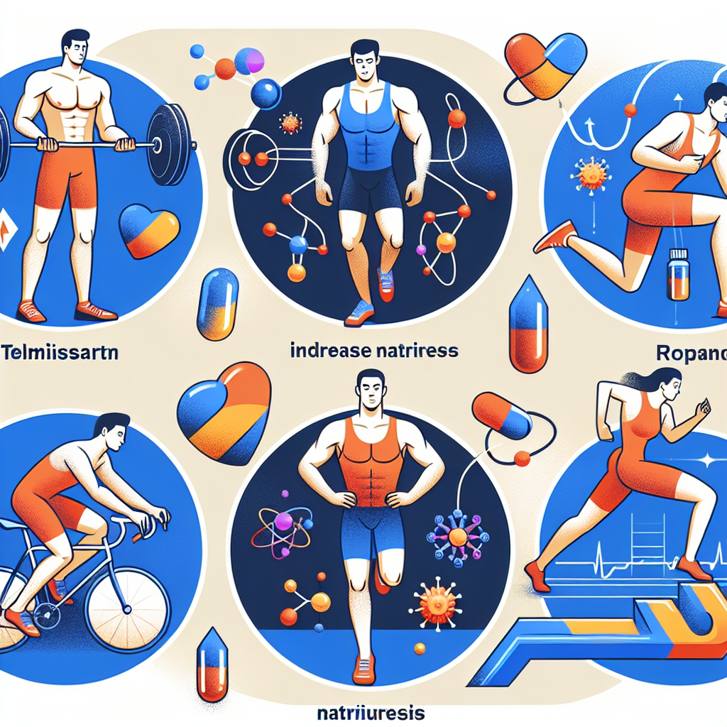 Utilisation du telmisartan pour augmenter la natriurèse chez les sportifs