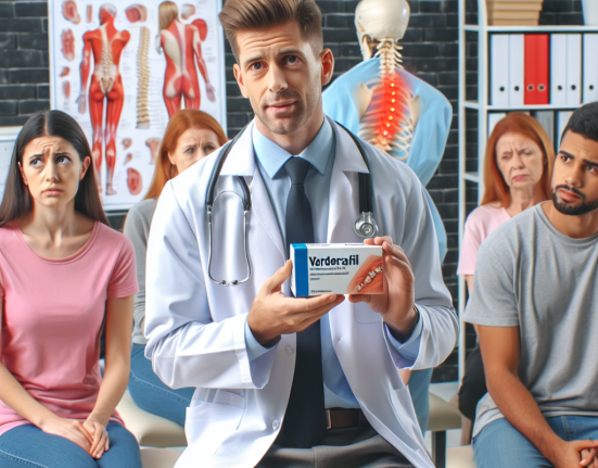 Vardenafil chez les hommes souffrant de lésions dorsales