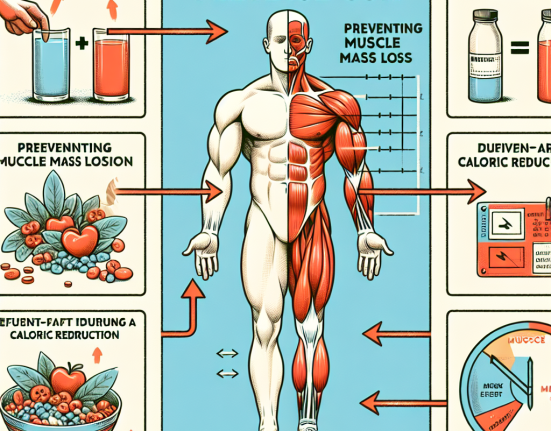 Cure de peptides pour prévenir la perte de masse musculaire lors d'une réduction calorique