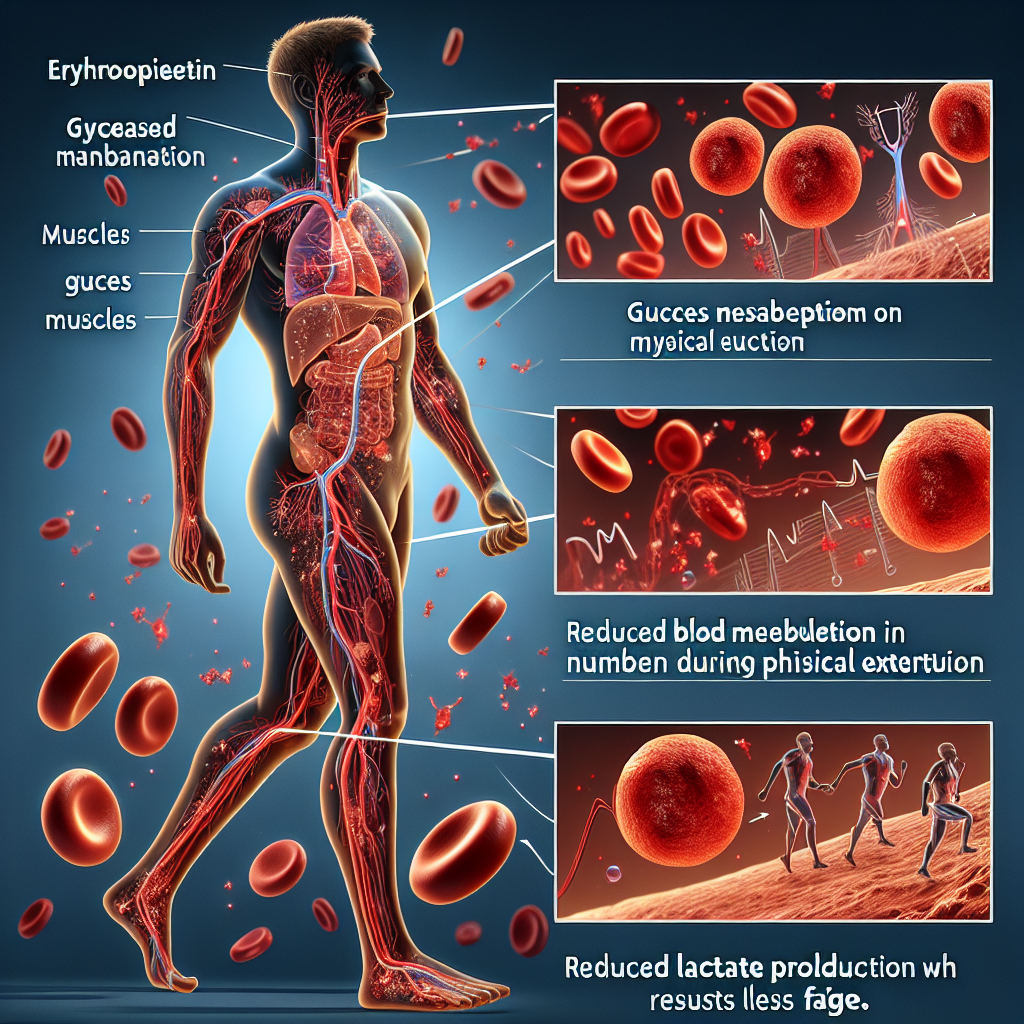 Effet de l'érythropoïétine sur la régulation métabolique pendant l'effort physique