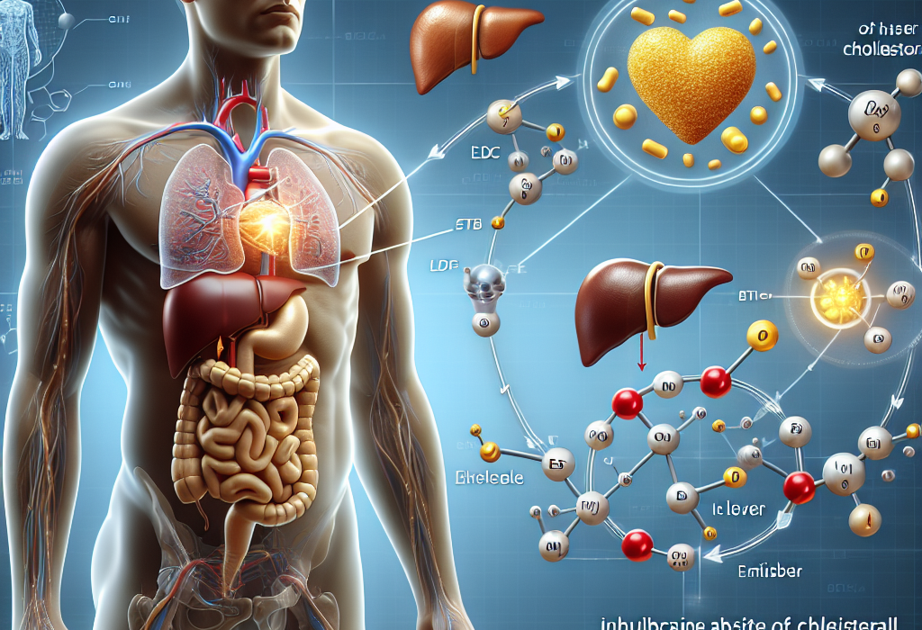 Effet de l'ézétimibe sur la régulation de la synthèse du cholestérol dans l'organisme