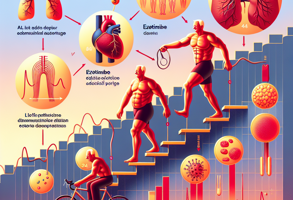 Effet de l'ézétimibe sur les modifications du profil lipidique après l'effort