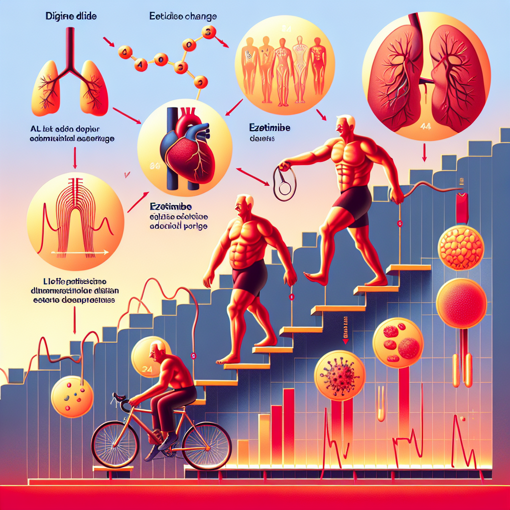 Effet de l'ézétimibe sur les modifications du profil lipidique après l'effort