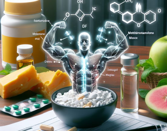 Effet de la méthyldrostanolone sur la masse musculaire dans le cadre d'un régime