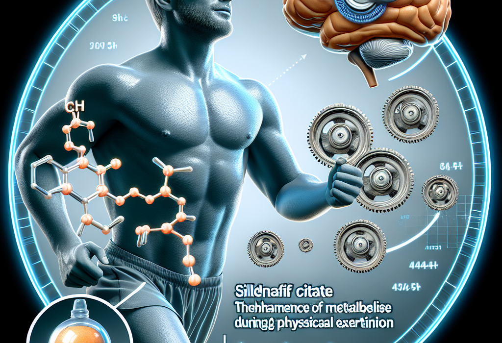 Le citrate de sildénafil et l'amélioration du métabolisme pendant l'effort physique
