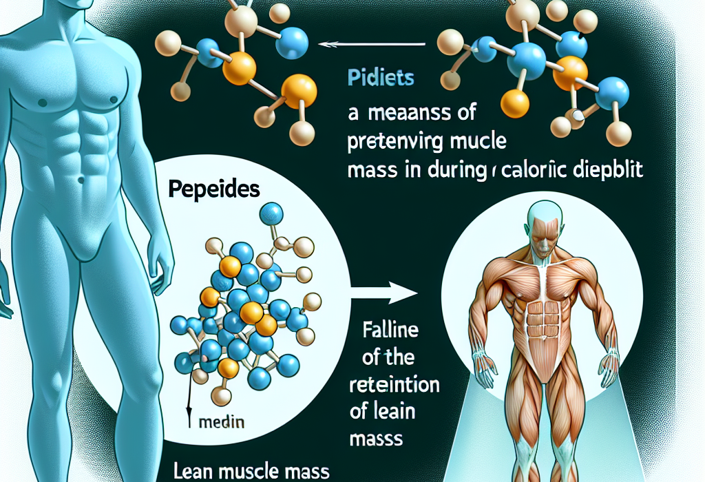 Les peptides comme moyen de préserver la masse musculaire maigre en cas de déficit calorique