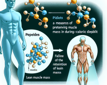 Les peptides comme moyen de préserver la masse musculaire maigre en cas de déficit calorique
