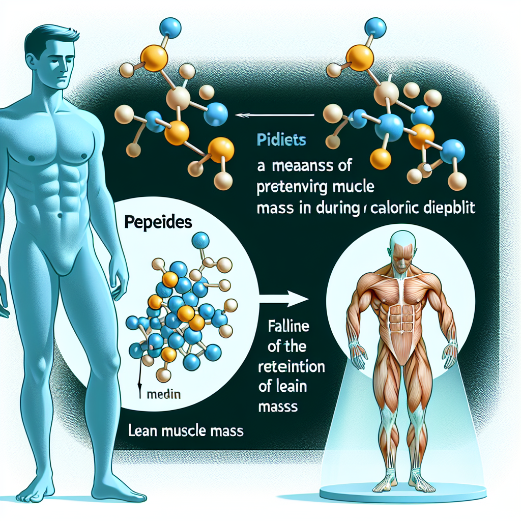 Les peptides comme moyen de préserver la masse musculaire maigre en cas de déficit calorique