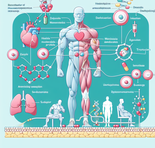 Mécanismes de protection musculaire lors de l'utilisation de l'énanthate de tréstolone