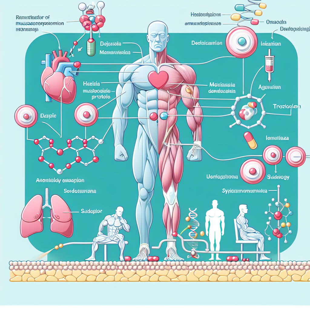 Mécanismes de protection musculaire lors de l'utilisation de l'énanthate de tréstolone
