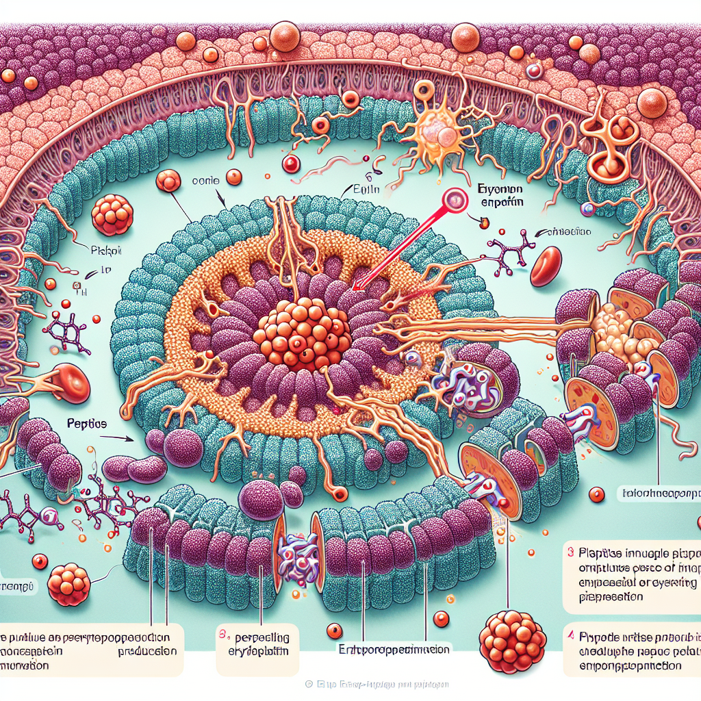 Peptides et augmentation de la production d'érythropoïétine