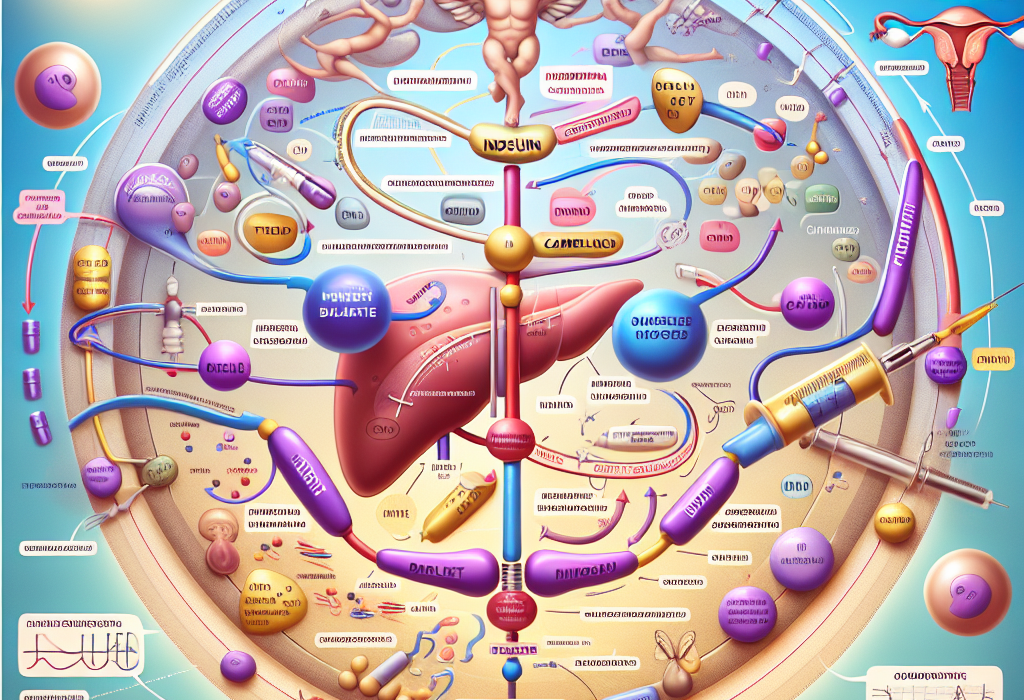 Rôle de l'insuline dans la régulation de l'équilibre hormonal en compétition