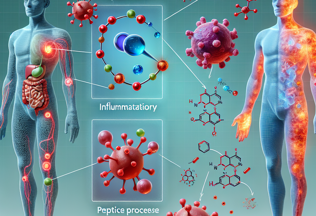 Utilisation de cures de peptides pour réduire les processus inflammatoires