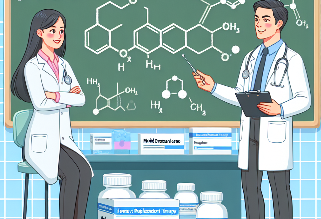 Utilisation de la méthyldrostanolone dans le cadre d'un traitement de substitution hormonal (TRH)